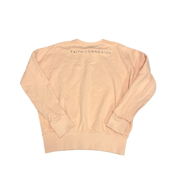 Faith Connexion Pink Crewneck Sweater with Graphic Design - Picture 4 of 10